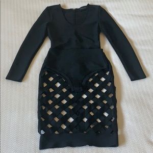 NWOT Jessica Rich Collection Dress. Black. S